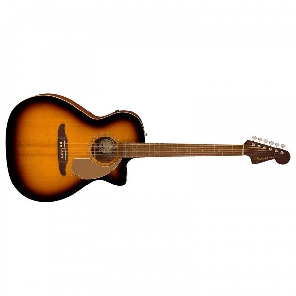 Fender Newporter Player Electro Acoustic, Sunburst