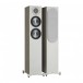 Monitor Audio Bronze 200 floorstanding speakers, urban grey wood