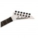 Jackson Pro Plus Series Soloist SLA3, Snow White - Headstock Front