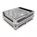 Pioneer DJM-V10 / DJM-A9 Mixer Flight Case - Angled Open (Mixer Not Included)