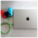 Chroma USB-C Cable, Green - Lifestyle 2