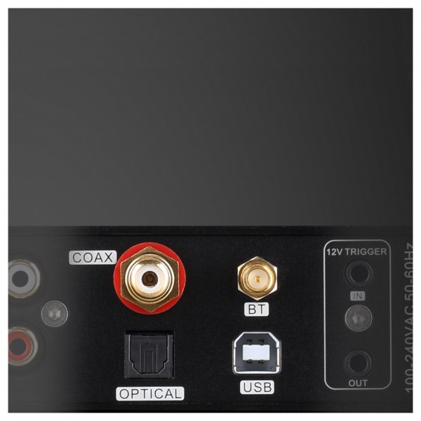 Topping E70 Velvet Desktop DAC - rear detail