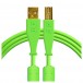 DJ Tech Tools Chroma USB-B Cable 1.5m, Green - Main