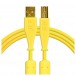 DJ Tech Tools Chroma USB-B Cable 1.5m, Yellow - Main