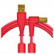 DJ Tech Tools Chroma Angled USB-B Cable 1.5m, Red - Main