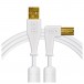 DJ Tech Tools Chroma Angled USB-B Cable 1.5m, White - Main