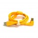 Chroma Angled USB Cable, Angled - Coiled