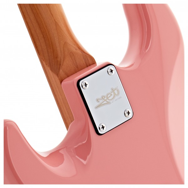 Jet Guitars JS-300 Roasted Maple, Burgundy Pink