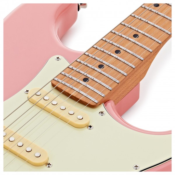 Jet Guitars JS-300 Roasted Maple, Burgundy Pink