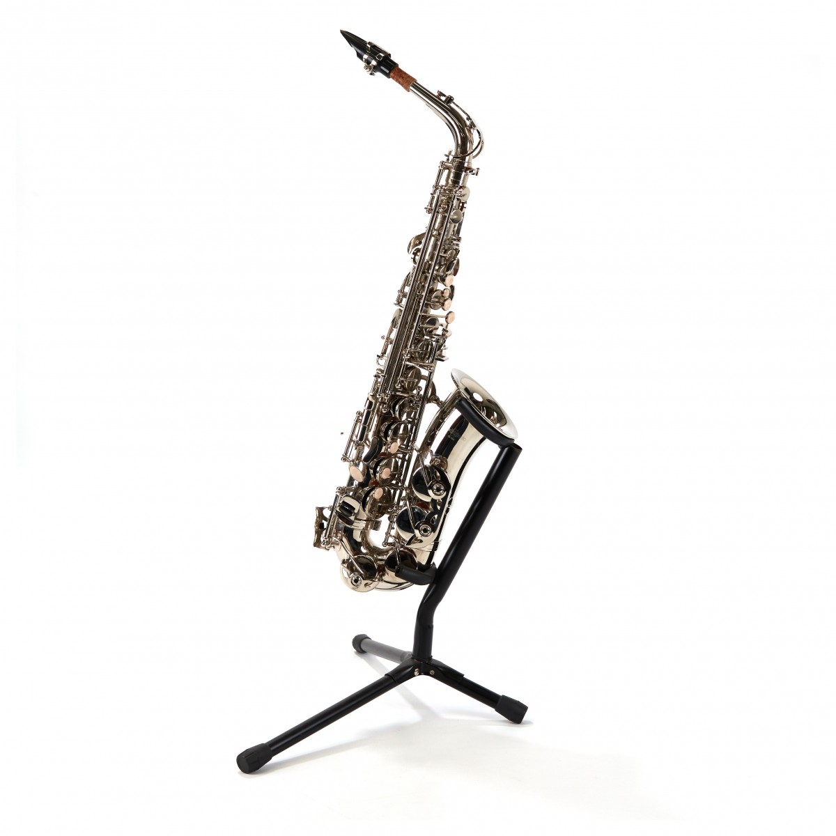Alto saxofón od Gear4music, nikel - Otvorený box | Gear4music