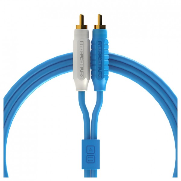 DJ Tech Tools Chroma Twin Phono Cable (RCA -RCA) 2m, Blue - Main