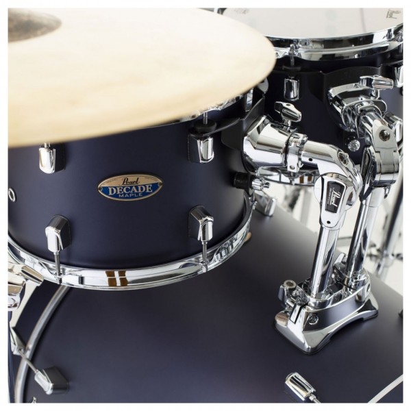 Pearl Decade Maple 22'' 7pc Shell Pack, Ultramarine Velvet - Rack Toms