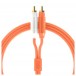 DJ Tech Tools Chroma Twin Phono Cable (RCA -RCA) 2m, Orange - Main