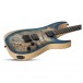 Schecter Reaper-6, Satin Sky Burst Middle Tilt