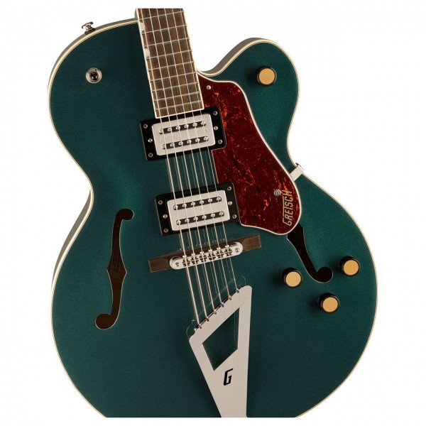 Gretsch G2420 Streamliner Hollow Body, Cadillac Green - Pickups