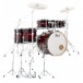 Pearl Decade Arce 22'' 7pc Drum Kit w/Hardware, Gloss Deep Red Burst