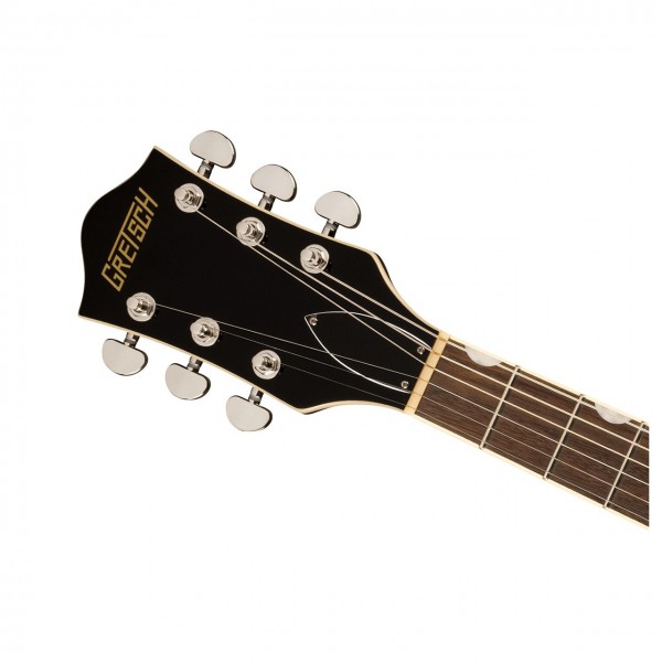 Gretsch G2622 Streamliner CB LH, Gunmetal - Headstock Front