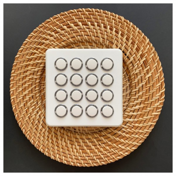 DJ Tech Tools Spectra MIDI Controller, White - Lifestyle 2