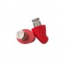 Flare Audio Earshade Pro Titanio Rojo
