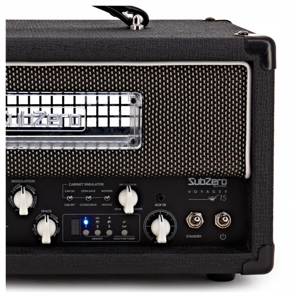 SubZero Voyager-15 Hybrid Tube Head, Black