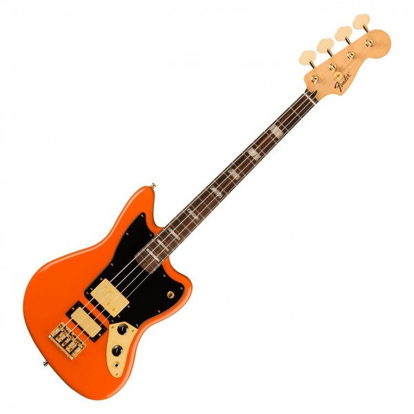 Fender Mike Kerr Signature Jaguar Bass RW, Tiger's Blood Orange