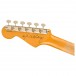 Fender Mike McCready Stratocaster RW, 3-Color Sunburst - Headstock Back