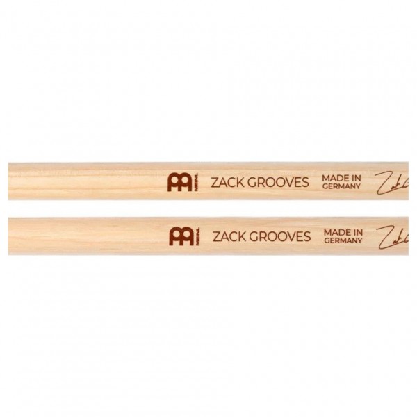 Meinl Stick & Brush Zack Grooves Signature Drumsticks - Logo