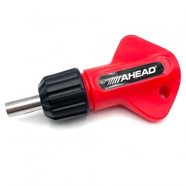 Ahead Robo Drum Key With 4x Gear Drive, Red
