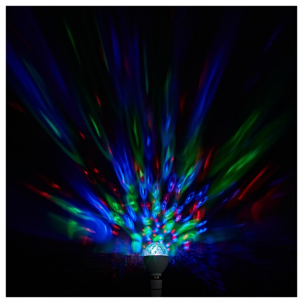 Luna Rotating Disco Bulb (B22) by Gear4music