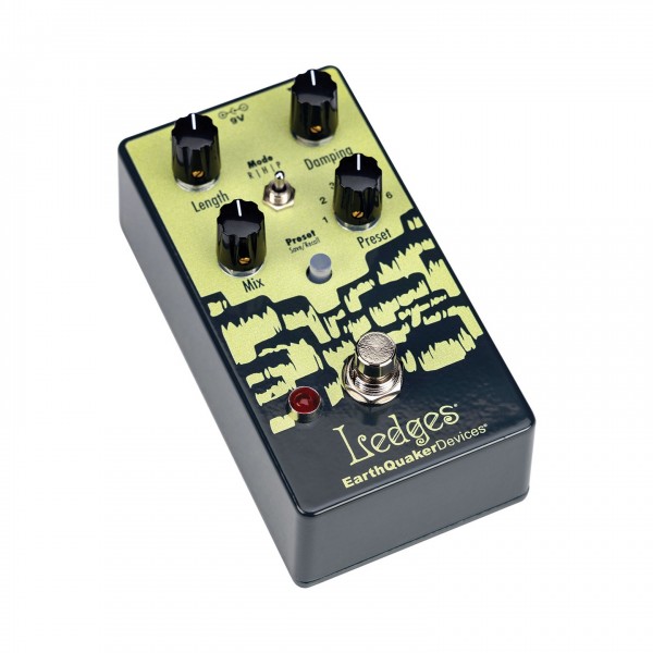 EarthQuaker Devices Ledges Tri-Dimensional Reverberation Machine angle