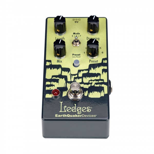 EarthQuaker Devices Ledges Tri-Dimensional Reverberation Machine above