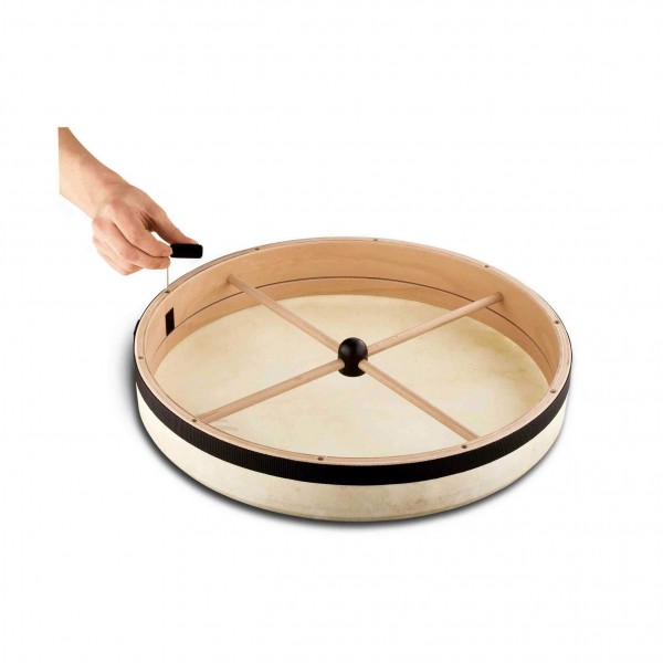 Schlagwerk Frame Drum Black Dot, 50cm Diameter, Sound Enhancing Dot - Back