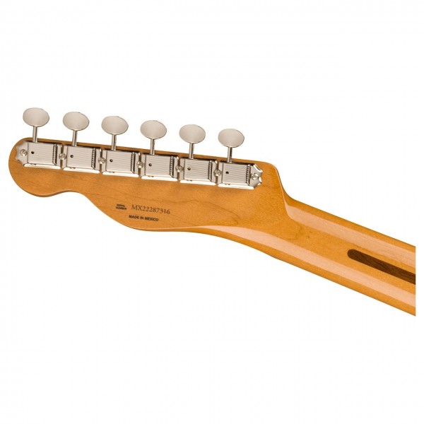 Fender Vintera II 50s Nocaster MN, Blackguard Blonde - Headstock Back