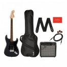 Squier Affinity Stratocaster HSS Pack LRL, Charcoal Frost Metallic