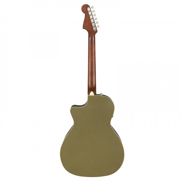 Fender Newporter Player Electro Acoustic, Olive Satin at Gear4music