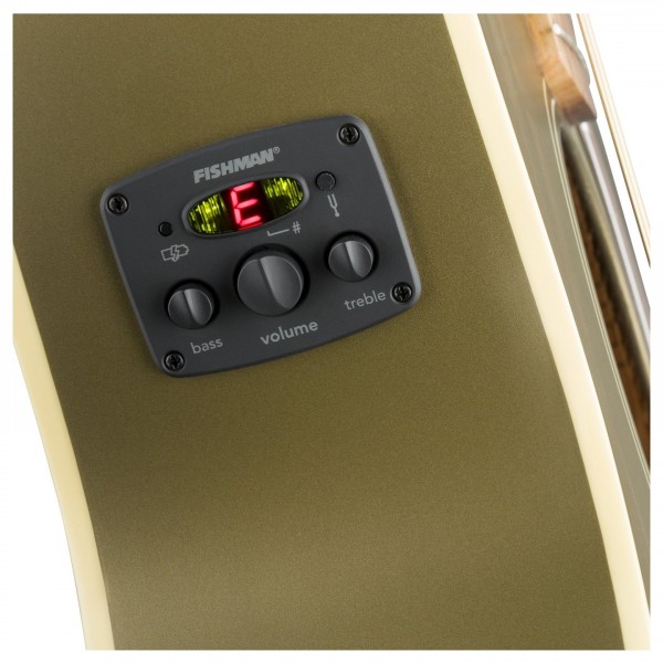 Fender Newporter Player Electro Acoustic, Olive Satin at Gear4music