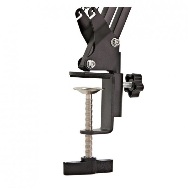 Studio Boom Arm Microphone Stand - Clamp