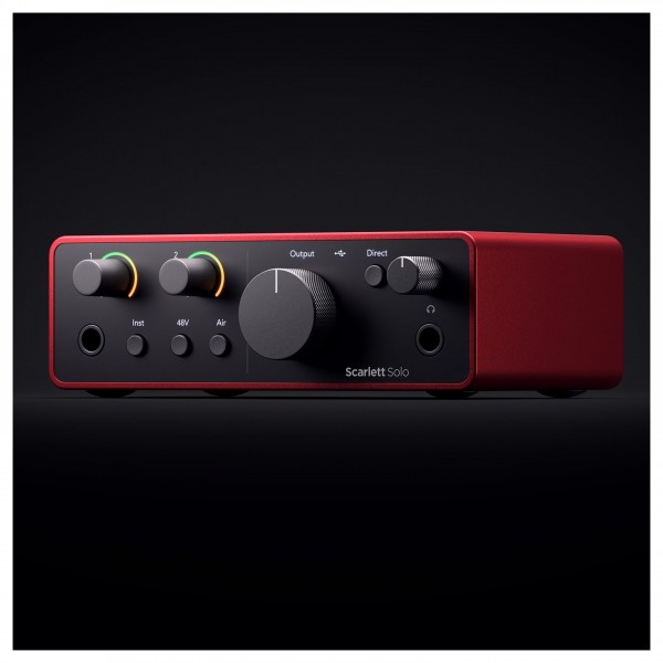 Focusrite Scarlett Solo 4th Gen Audiointerface | Gear4music