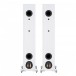 Monitor Audio Bronze 200 Floorstanding Speakers (Pair), Urban Grey - rear view