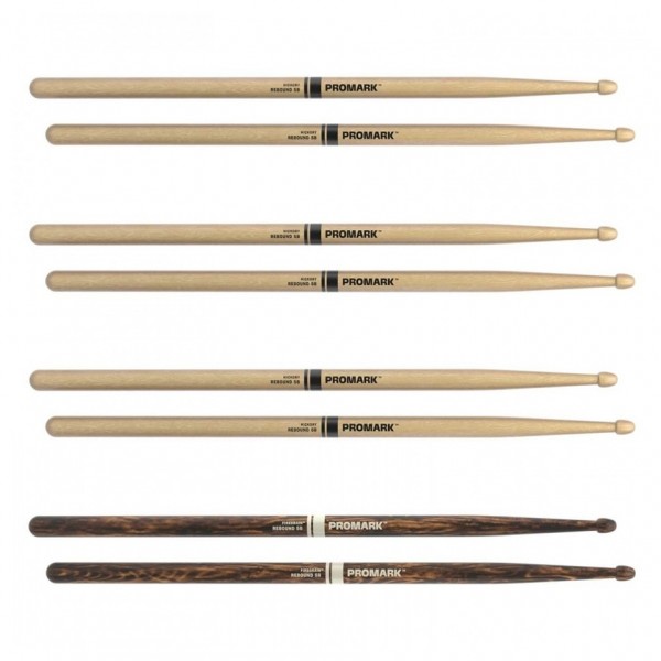 Promark Stick Bag & Rebound 5B Hickory Sticks Bundle - Unpackaged