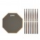 RealFeel Evans Apprentice Pad, 7'' & Promark 5B FireGrain Sticks