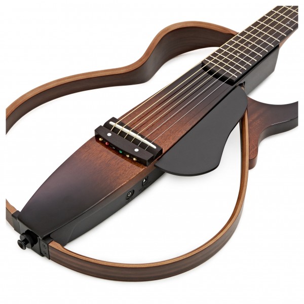 Yamaha SLG200S Steel String Silent Guitar, Tobacco Brown at Gear4music
