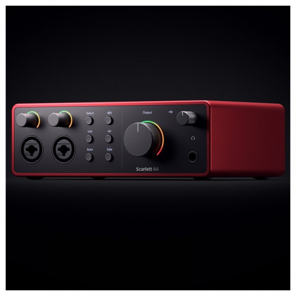 Focusrite Scarlett 4i4 4th Gen Audio Interface at Gear4music