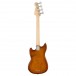 Fender American Performer Mustang Bass MN, Honey Burst Satin - Back