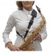 BG ATB Saxophone Shoulder Strap, Metal Hook, XL - Sax