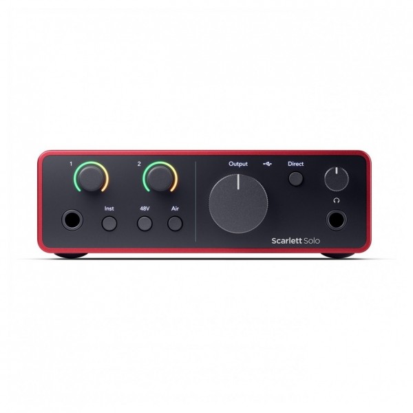 Focusrite Scarlett Solo Studio 4th Gen Recording Pack at Gear4music