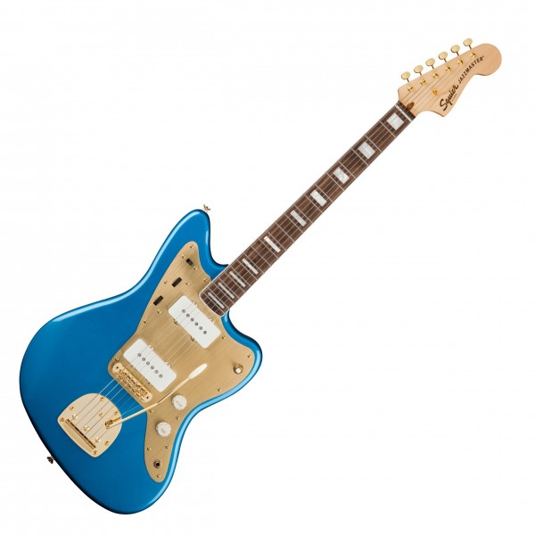 Squier 40th Anniversary Jazzmaster Gold Edition, Lake Placid Blue