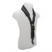 BG Alto Saxophone Comfort Strap, Plastic Snap Hook, S - Angle