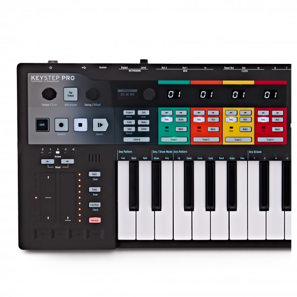 Arturia Keystep Pro, Black at Gear4music