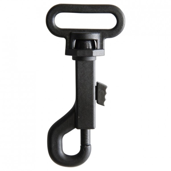 BG AT Saxophone Standard Saxophone Strap, Plastic Snap Hook, Black